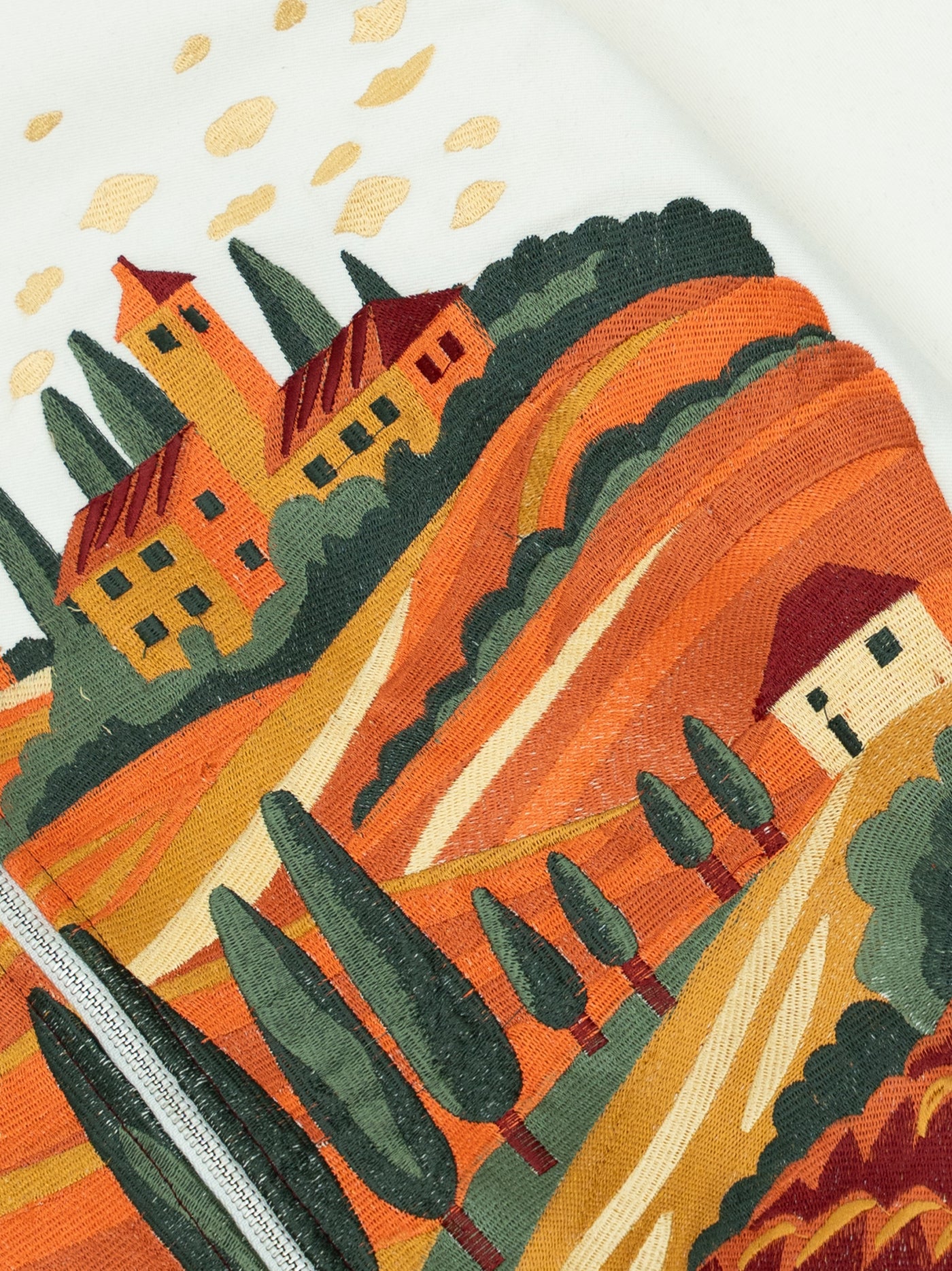 Bucolic-view Canvas jacket