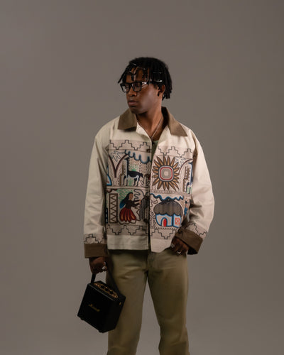 Folk Panel Jacket